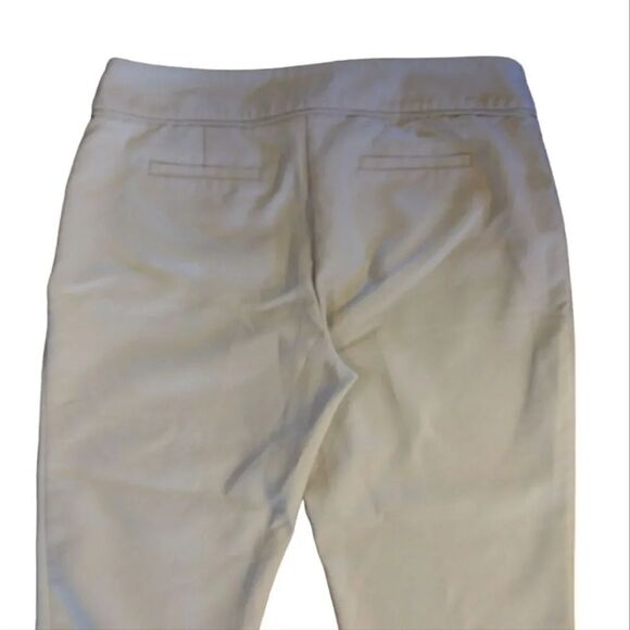 Apt 9 Light Beige Torie Midrise Straight Leg Capri Pants Size 12 - Picture 9 of 14